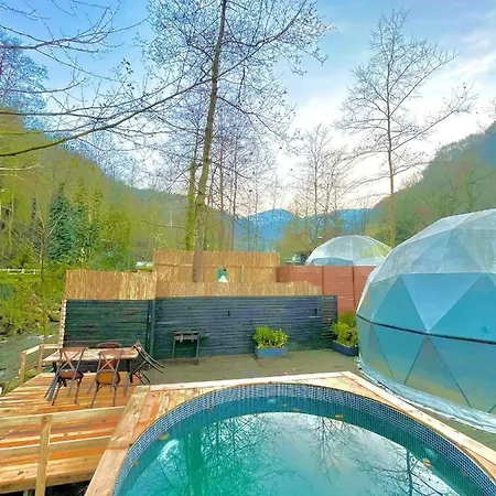 Captivating Dome With Private Pool In *