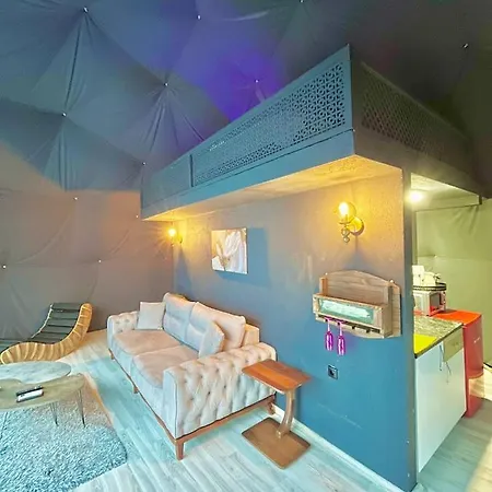 Captivating Dome With Private Pool In Camping